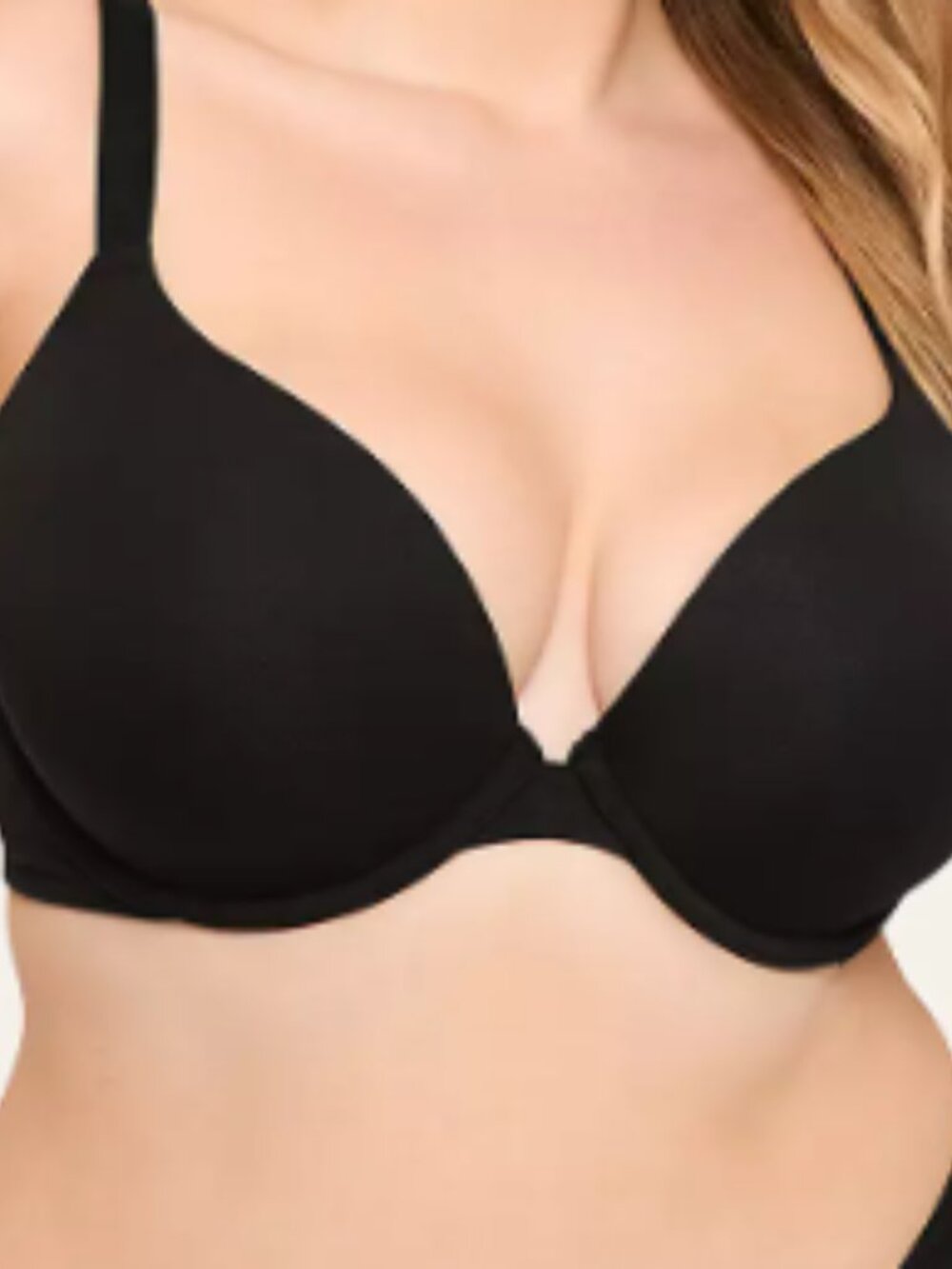 Cacique Cotton Boost Plunge Bra 40D